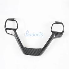 For Toyota Sienna 2015 2016 2017 2018 Carbon Fiber Color Interior Steering Wheel Panel Moulding Trim Sticker Car Accessories 2024 - buy cheap