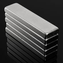 Hot Sale 5Pcs/Set 40x10x4mm N52 Strong Block Bar Fridge Rare Earth Neodymium Magnets DIY Home Use 2024 - buy cheap
