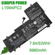 Ciboper-bateria genuína para laptop l15m4pc2 7.64/53wh/for, para 710-14isk 710-14ikb 710-15isk 710-15ikb 2024 - compre barato