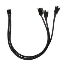 Cable divisor de ventilador de 30CM, 4 pines a 3 vías Y, 4 pines a 3x4 pines/3 pines, para PC, ordenador portátil S15 20, envío directo 2024 - compra barato