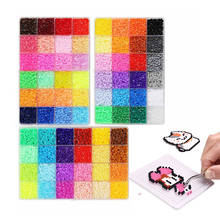 Cuentas Hama de hierro de 5mm, 2,6mm, 24/48 colores, garantía de calidad del 100%, cuentas de fusible perler, juguete diy 2024 - compra barato