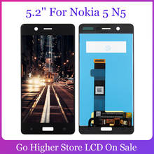 ЖК-дисплей 5,2 ''для Nokia 5 N5 TA-1024 TA-1027 TA-1044 TA-1053, дигитайзер, сенсорный экран для NOKIA 5 N5, сборка x 2024 - купить недорого