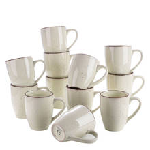 Vancasso navia-c-Juego de tazas de cerámica de aspecto Vintage Nature, 8/12 ML, té, café, leche, 4/350 piezas 2024 - compra barato