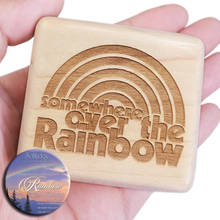 Handmade Wooden Over the rainbow Music Box Birthday Gift For Christmas Valentine's day special gifts for lovers, childrens 2024 - buy cheap