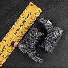 1/6 Male Solid Boots Model Hiking Combat Shoes Accessory For 12" Soldier Action Figure Body Doll 2024 - buy cheap