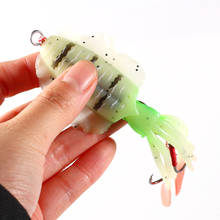 Señuelo suave de calamar para pesca, cebo de silicona brillante UV, 15cm/60g, 1 unidad 2024 - compra barato