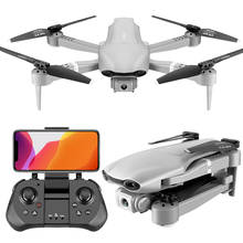 Novo drone f3 rc gps 4k, câmera 5g, wi-fi, vídeo ao vivo, quadrotor, vôo 25 500m de distância, ângulo de visão amplo, duplo vs sg907 x8 2020 2024 - compre barato