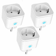 Tuya 16A Smart Plug WiFi Socket EU Plug Power Monitor Outlet APP Remote Control Works With Alexa Google Home Assistant 2024 - buy cheap