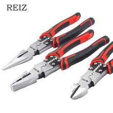 REIZ-Alicates de corte de alambre multifunción, conjunto de alicates diagonales para joyería, bricolaje, Kit de herramientas de mano 2024 - compra barato
