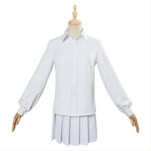 The Promised Neverland Emma Cosplay Costume Women Girls School Uniform Halloween Carnival Costumes Custom Made 2024 - buy cheap