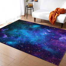 Alfombras de cielo estrellado y universo espacial para cama, piso moderno para el hogar, alfombra grande, Felpudo de entrada para el hogar 2024 - compra barato