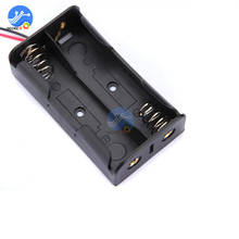 5PCS Plastic Battery Case Storage Box Holder with Wire Leads for 2 X AA 3.0V 2AA 2024 - buy cheap