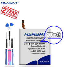 HSABAT-Batería de repuesto de GB-S10-353235-0100 para reloj inteligente SONY, 800mAh, SW3, GB-S10, 3SAS, SWR50, S10, novedad 2024 - compra barato
