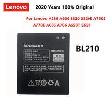 2020 Original nuevo BL210 batería de 2000mAh para Lenovo A536 A606 S820 S820E A750E A770E A656 A766 A658T S650 teléfono reemplazar la batería 2024 - compra barato