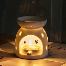 Durable Candle Ceramic Scent Essential Oil Burner Fragrance Aromatherapy Diffuser Incense Burner with Candle Essential Oil 2024 - buy cheap