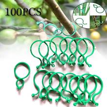 50/100pcs Reusable Plastic Plant Support Clips clamps For Plants Hanging Vine Garden Greenhouse Vegetables Tomatoes Clips 2024 - buy cheap