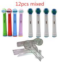 12pcs/3set New Electric Toothbrush Heads Replacement for Oral B Vitality Soft Bristles Tooth Brush Free shipping 2024 - buy cheap