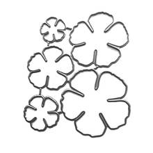 Five Petal Flower Metal Cutting Dies Stencil Scrapbooking DIY Album Stamp Paper C7AD 2024 - buy cheap