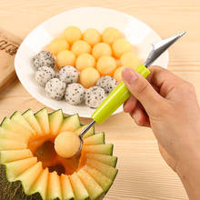 Kitchen Tool Creative Ice Cream Dual Dig Ball Spoon Baller Watermelon Melon Fruit Carving Knife Cutter DIY Assorted Cold Dishes 2024 - buy cheap