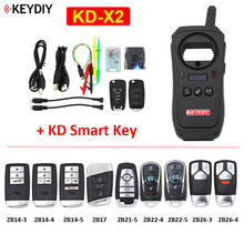 KEYDIY KD-X2 Car Key Programmer Remote Key Generater 96bit 48 Transponder Chip Copier with KD Data Collector / KD Smart Key 2024 - buy cheap