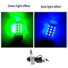 Luz LED de pesca subacuática, lámpara buscador de peces, 108 Uds., 12V, 4 colores 2024 - compra barato
