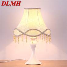 Настосветильник лампа DLMH, современный светодиодный дизайн, светодиодная настольная лампа, домашнее украшение для спальни 2024 - купить недорого