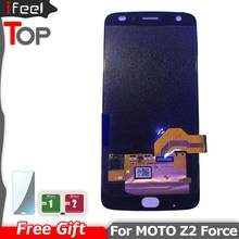 5,5 "ЖК-дисплей для Motorola MOTO Z2 Force XT1789 ЖК-дисплей с сенсорным экраном дигитайзер в сборе xt1789-05 Z2 Force lcd 2024 - купить недорого