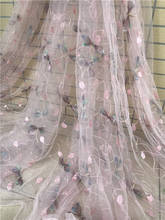 Вышитая кружевная ткань, африканская французская сетка, кружевная ткань, JIANXI.C-616814, высокое качество, нарядное платье 2024 - купить недорого