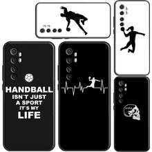 Handball Handballer Case For Xiaomi Mi 11 Lite Ultra Mi 12 10T 11T Pro Cover For POCO F3 M3 M4 X3 GT X4 X3 Pro 2024 - buy cheap