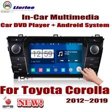 Car Android System RockChip PX5 1080P IPS LCD Screen For Toyota Corolla (E160) 2012-2019 DVD Player GPS Navigation 2024 - buy cheap