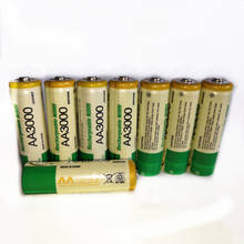 8psc/lot1.2V AA Rechargeable Battery High Power Children Toy 3000mAh AA Rechargeable Ni-MH Battery 2024 - buy cheap