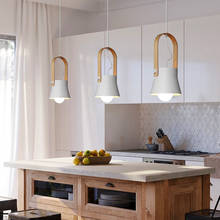 Nordic Loft LED Iron Pendant Lights Restaurant Room Bedroom pendant Lamp Home Indoor Kitchen Fixtures luminaire suspension 2024 - buy cheap