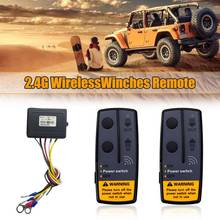 2.4G 12V 50M Digital Wireless Winches Remote Control Recovery Kit for SUV 2024 - buy cheap