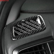 BJMYCYY 2PCS/SET Automobile dashboard air outlet carbon fiber decorative frame For HONDA CRV CR-V 2017 2018 accessories 2024 - buy cheap