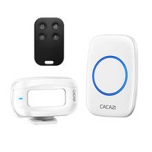 CACAZI Wireless Motion Sensor Alarm Doorbell Remote Control 433MHz IR Infrared Detector Induction Shop Home Welcome Door Bell 2024 - buy cheap
