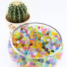 10000pcs/bag 9-11mm Crystal Soil Mud Hydrogel Gel Kids Children Toy Water Beads Growing Up Water Balls Wedding Home Decor Potted 2024 - buy cheap