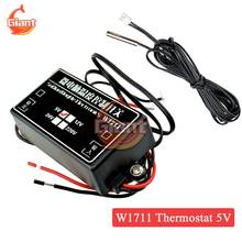 W1711 DC 5V Digital Thermostat Heating Cooling Incubator Temperature Controller Thermoregulator Relay Switch Control NTC Sensor 2024 - buy cheap