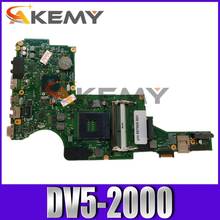AKemy материнская плата для ноутбука HP павильон DV5 DV5-2000 HM55 материнская плата 607605-501 DDR3 2024 - купить недорого