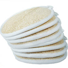 1PCs Loofah Sponge, Exfoliating Loofah Sponge Pads Natural Loofah Back Scrubber for Men and Women 2024 - buy cheap