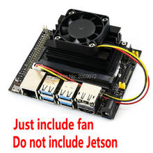 Jetson nano-fan-4010-5V de refrigeración, para Jetson Nano, 5V, 3 pines, a prueba de reversa 2024 - compra barato
