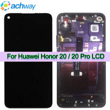 ЖК-дисплей для Huawei Honor 20 Pro Honor 20, сменный сенсорный экран с цифровым преобразователем для Huawei Honor 20 Pro 2024 - купить недорого