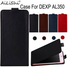 AiLiShi Case For DEXP AL350 Luxury Flip Top Quality PU Leather Case DEXP Exclusive 100% Phone Protective Cover Skin+Tracking 2024 - buy cheap