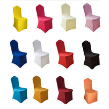 Capas de assento confortáveis anti-rugas, capa para cadeira de elastano removível com elástico, sala de jantar, banquete, cobertura para casa 2024 - compre barato