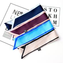 100cm*6cm small color matching ribbon silk scarves spring summer handbags  scarf women skinny scarf 2024 - buy cheap