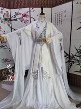 Unissex xie lian traje cosplay tian guan ci fu cosplay branco hanfu anime chinês roupa mo dao zu shi xiao xingchen trajes 2024 - compre barato