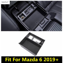 Kit de console central para mazda 6 2019 2020, caixa de armazenamento, organizador e suporte de apoio de braço para mazda 2024 - compre barato