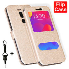 Funda frontal de 5,7 pulgadas para Meizu M8, carcasa protectora de cuero PU, versión Global, para Meizu M8 V8 2024 - compra barato