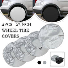 4pcs 27inch Car Wheel Tire Covers Case Car Tires Storage Bag Vehicle Wheel Protector for RV Truck Car Camper Trailer car styling 2024 - buy cheap