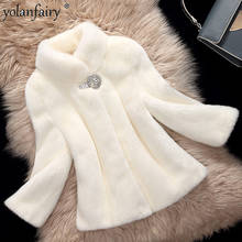 Real Mink Fur Coat Women Winter Jacket 2020 Natural Fur Jacket Short Luxury Clothes Casaco Feminino Inverno DZ7605LFR03_3 KJ4992 2024 - buy cheap