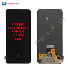 For Oppo Reno 10x zoom CPH1919 PCCM00 LCD Display Touch Screen Digitizer Assembly Replacement Accessory Parts 6.6" 100% Tested 2024 - buy cheap